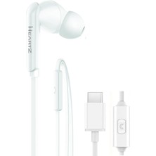 Delixa Type C Kulak Içi Kulaklık Iphone 15 15 15PRO 15PROMAX 16 16 16 Pro 16 Promax , Uyumlu, Tak Çalıştır,