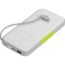 Delixa By Harman - Instantgo Powerbank 10000 Mah, Lightning, Beyaz
