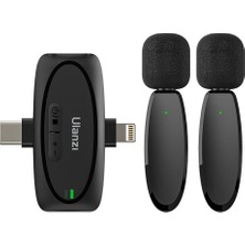 Delixa V6 3in1 Wireless Microphone