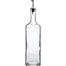 Delixa Homemade Metal Tıpalı Yağlık & Sirkelik, Şeffaf, 1 Litre