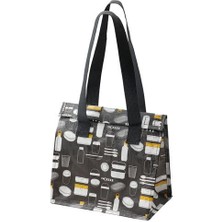 Delixa Yemek Çantası Taşınır Siyah 5 kg Yıkanır Yemek Çantası