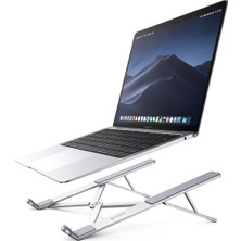 Delixa Dizüstü Bilgisayar Standı Katlanabilir MacBook Pro Air ile Uyumlu Matebook Dizüstü Bilgisayar