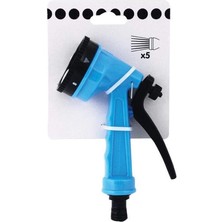 Delixa Gül Başlıklı Beş Fonksiyon Bahçe Sulama Tabancası