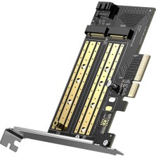 Delixa Pcıe 3.0 M.2 Nvme ve Ngff Okuyucu Adaptör Kartı