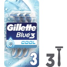 Delixa Blue3 Cool Kullan At Erkek Tıraş Bıçağı 6'li