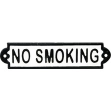 Delixa Kreatif Kraft 83515 'no Smokıng' Cast Sign, /white