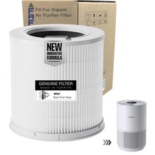 Delixa Faf Fresh Air Filter /_ Purifier 4 Kompakt Filtre ile Uyumlu 360 True Cam Hepa Yeni Formullü Filtre