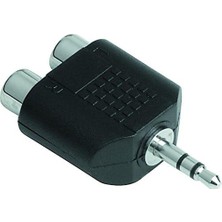 Delixa 2 Rca Stereo Çevirici 2 Rca Aux Çevirici 3.5 mm Aux Rca Çevirici