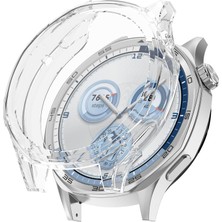 Delixa Watch Gt5 46MM Için 360° Kasa Koruyucu Kılıf Yumuşak Tpu Ekran Koruyuculu Dokunmatiği Etkilemeyen Sa