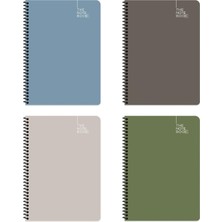 Delixa Keskin Color 20X28 120 Yaprak Kareli Sert Kapak The Notebook Mn Defter