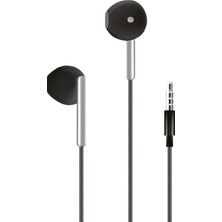 Delixa H45 Stereo Kulak Içi Kablolu Kulaklık 3.5mm Siyah