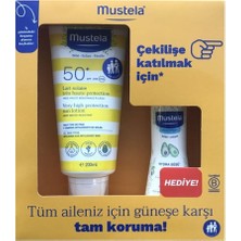 Delixa Mustela Güneş Losyonu SPF50 200 ml + Mustela Hydra Bebe 100 ml