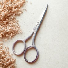 Delixa Burun Makası Bıyık Kaş Makası, Paslanmaz Çelik, Yüz ve Bakım Makas (Kaliteli) Garantili