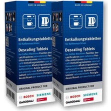 Delixa Sıemens Neff Gaggenau Kahve Makinaları Için 12 Kireç Çözücü Tablet No: 310967