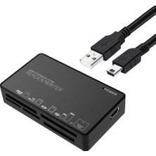 Delixa Onezero Zr 101 MT56 Compact Flash Çoklu Kart Okuyucu Dünyadaki Tüm Kartları Okur