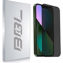 Delixa Babilden iPhone 13 Privacy Hayalet Cam Tam Ekran Temperli Koruyucu