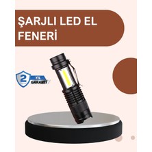 Epilons Alüminyum Gövdeli 2000 Lümen Güçlü LED El Feneri