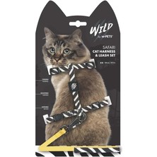 Delixa M-Pets Wild Safari Kedi Göğüs Tasması Set