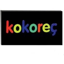 Epilons Işıklı Tak Çalıştır Hazır Tabela Kokoreç