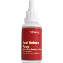 Delixa She Vec Red Velvet Face Derin Eksfoliasyon Sağlayan Anti Aging Etkili Peeling Losyon