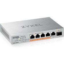 Delixa Zyxel 5-Port Poe 2.5g Multi-Gig Unmanaged Switch | 4x Poe++ (60W) ile @ 70W | 1x 10G Sfp+ | Masaüstü