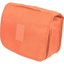 Delixa Ecoform Su Geçirmez Organizer Askılı Seyahat Kozmetik Makyaj Çantası Turuncu
