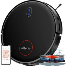 Delixa Ultenic D6S Robot Vacuum Cleaner, Vibration Mopping, 3000PA Strong Suction, Super Slim, App Control,