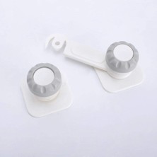 Delixa Agubugu Baby AGU-076 Şifreli Çift Kapaklı Dolap Kilidi (Beyaz)