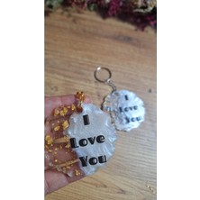 UltraMint Sevgili Çiftlere Özel I Love You Anahtarlık, Romantik Hediye