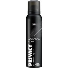Delixa Prıvacy Addiction Man Deodorant, 150 Mililitre