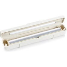 Delixa Tescoma Flexispace 899478 Şeffaf Film ve Alüminyum Folyo Dispanseri, Beyaz