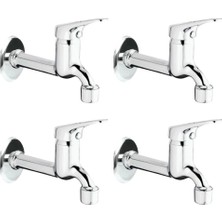 Epilons 4lü Aç Kapa Mix Lavabo Musluk Wc Lavabo Uzun Musluk Perlatörlü