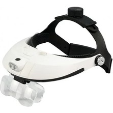 Epilons -5 Mercekli Çok Fonksiyonlu, Başlık Tip Işıklı Büyüteç 81001H