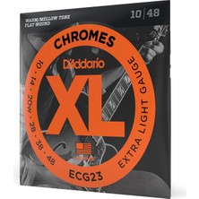 Delixa D'addario ECG23 Elektro Gitar Tel Seti, Chromes, Jazz Light Gauge