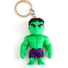 Pazarois Hulk Figürlü Hareketli Anahtarlık
