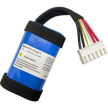 MiraLive Jbl Charge 4 ve Charge 5 Uyumlu 3.7V 7800 Mah Soketli Batarya