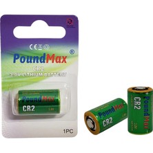Delixa Poundmax Lityum Cr-2 (CR17355, Cr-2m, Dlcr2, Kcr2, 6206) Özel Pil, 3V | 1x 1-Paket