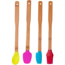 Delixa Bambum Zolly 4 Parça Spatula Seti Küçük