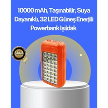 Epilons Suya Dayanıklı Güneş Paneli Destekli ve Işıldak