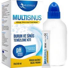 Delixa Multiplus Multisinus Burun ve Sinüs Temizleme Kiti x 20 Saşe