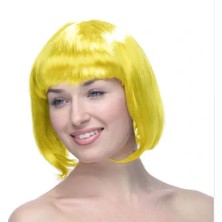 Epilons Sarı Küt Peruk Saç
