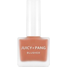 Delixa A'pıeu Meyve Kokulu, Nemlendirici, Doğal Görünümlü Sıvı Allık Juicy-Pang Water Blusher CR02