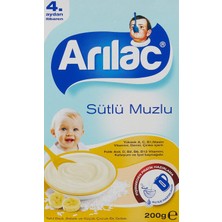 Delixa Arılac Instant Ek Gıda Sütlü Muzlu 200 G