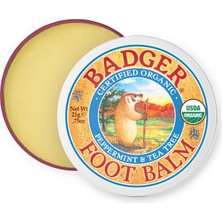 Delixa Badger Kuru Ciltler Için Tazeleyici Çay Ağacı Kokulu Ayak Kremi (21 Gr)