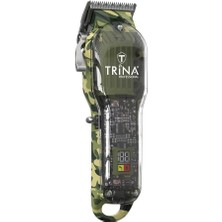 Delixa Trina Saç Kesme Makinesi Kamuflaj Desenli - 0055