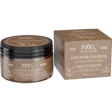 Delixa Pxel Dökülme Önleyici Saç Maskesi 300 ml | Zayıflayan Incelen ve Dökülen Saçlar | Vegan Saç Maskesi