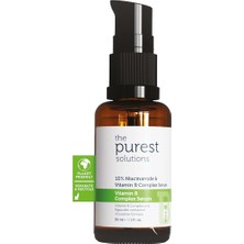 Delixa The Purest Solutions, Bariyer Güçlendirici ve Yatıştırıcı B Vitamini Cilt Bakım Serumu 30 ml (%10 Ni