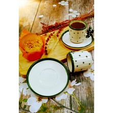 UltraMint El Yapımı Türk Kahvesi ve Fincan Takımı, 2 Kişilik, 90 Ml, Hediye Seti