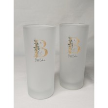 UltraMint Harfli ve Isimli Kişiye Özel Sevgililer Günü Hediyesi Rakı Bardak Seti