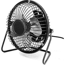 Delixa Nekuba Masa Üstü USB Fan Soğutucu Vantilatör Klima USB Girişli Metal Serinletici Fan Mini Vantilatör